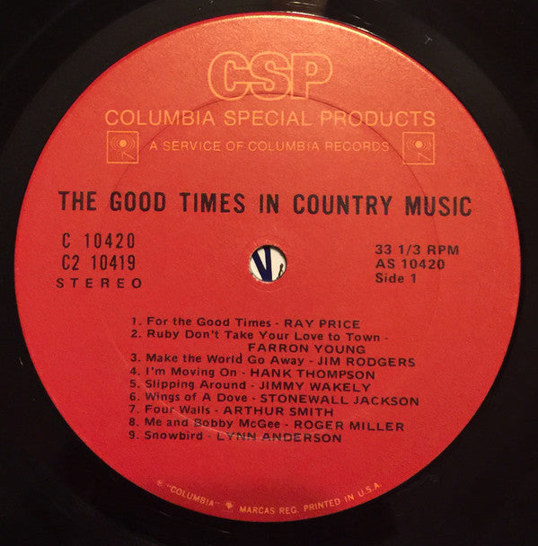 Various - The Good Times In Country Music