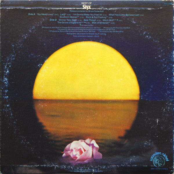 Best Of Styx - secondary