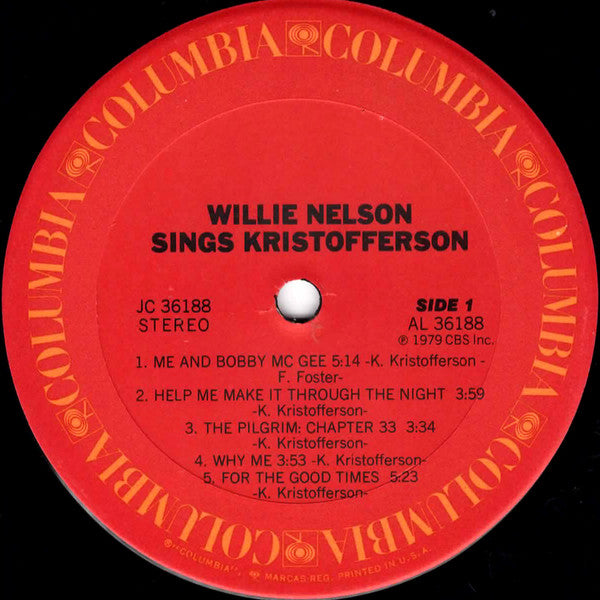 Willie Nelson Sings Kristofferson - secondary