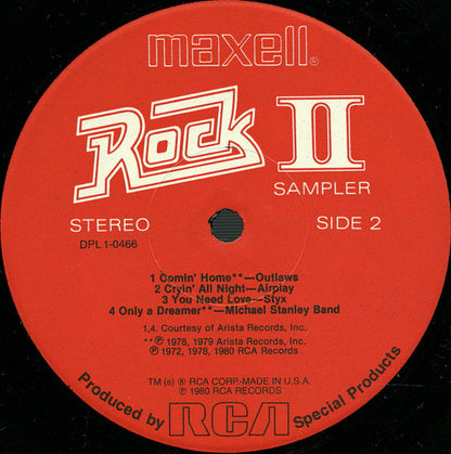 Maxell Rock II Sampler - secondary