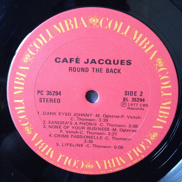 Café Jacques - Round The Back