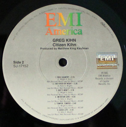 Citizen Kihn  - secondary