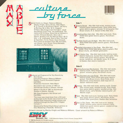 Max Able - Culture By Force