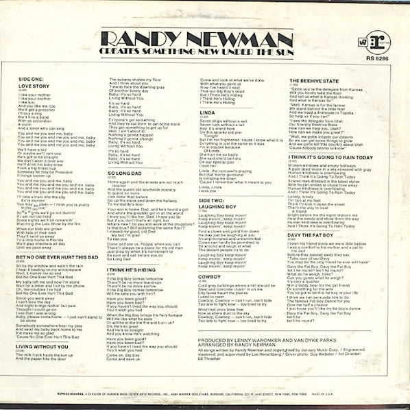 Randy Newman - secondary