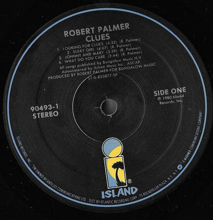 Robert Palmer - Clues