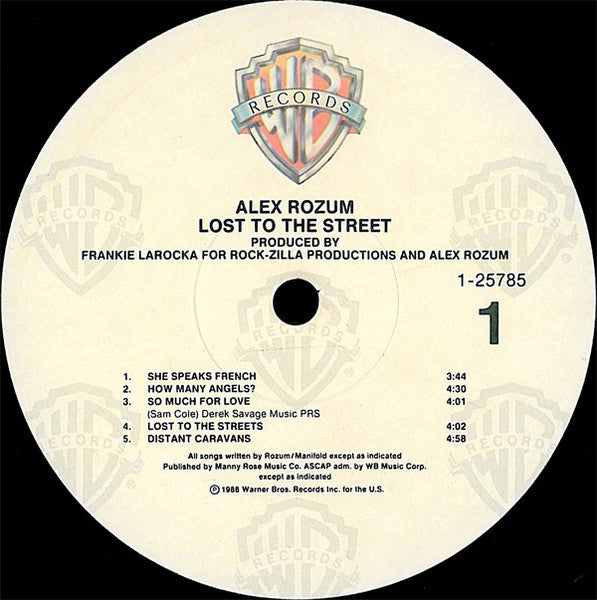 Lost To The Street - secondary