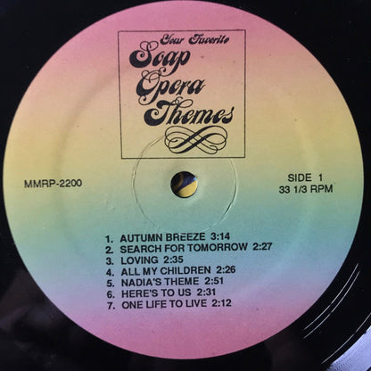 Rosemary Joyce, Bill Bartholomew - Your Favorite Soap Opera Themes