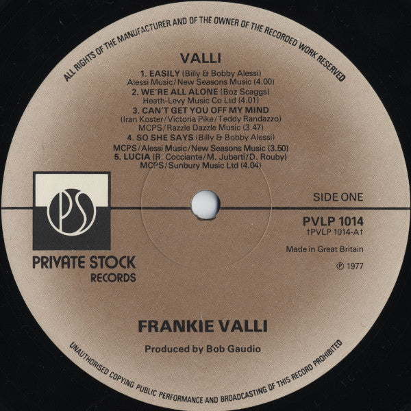 Frankie Valli - Valli