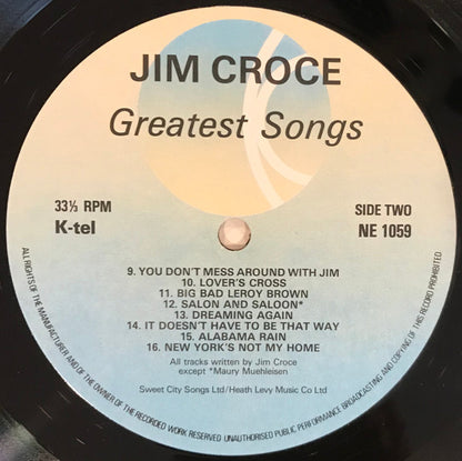 Jim Croce - His Greatest Songs