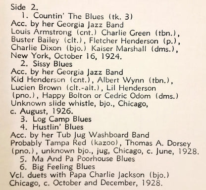 Oh My Babe Blues (1924-1928) Volume 2 - secondary