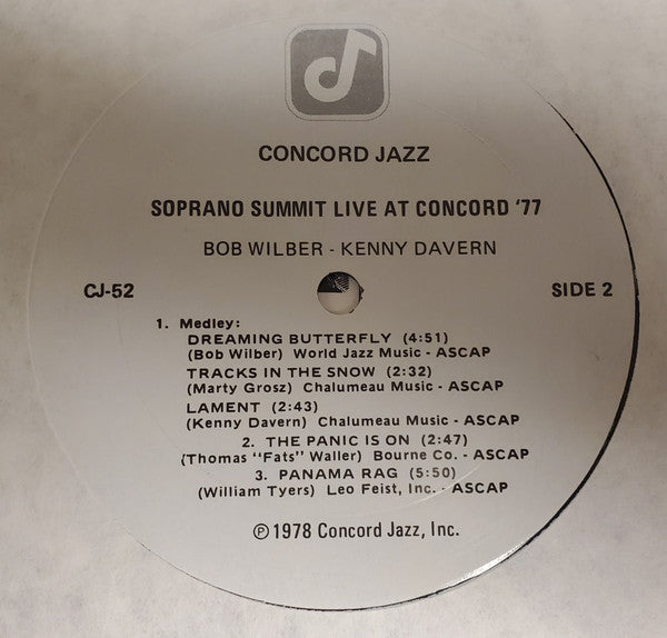 Live At Concord '77 - secondary