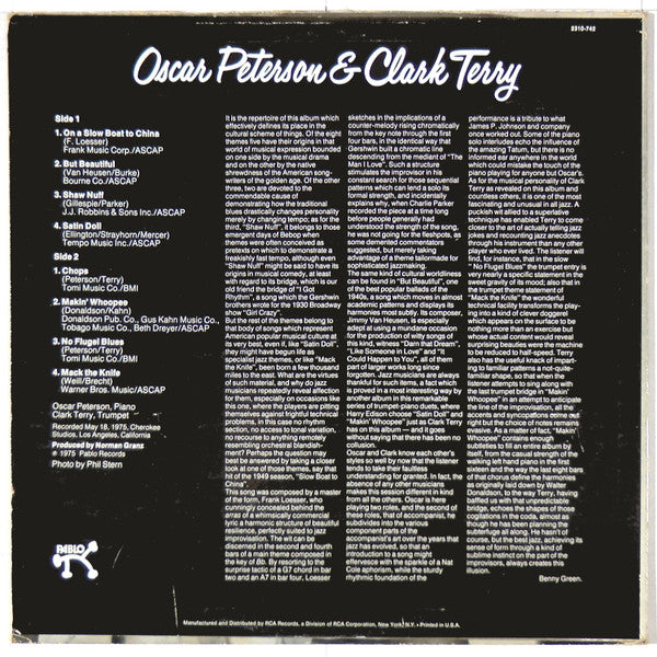 Oscar Peterson & Clark Terry - secondary