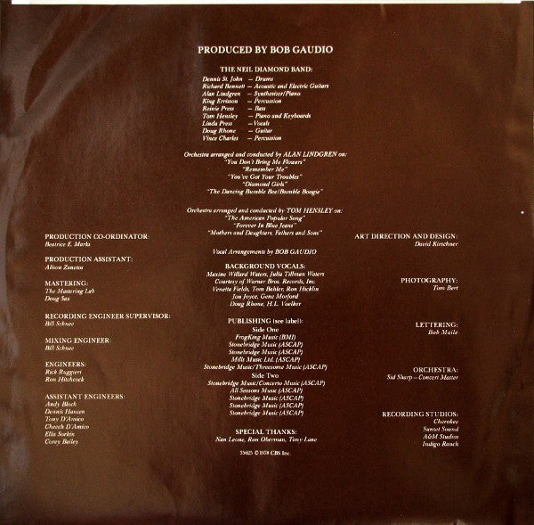 You Don't Bring Me Flowers - secondary