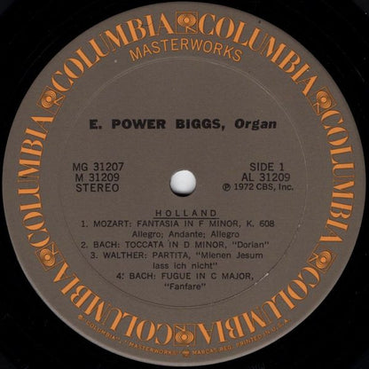 E. Power Biggs - 24 Historic Organs In 8 Countries Covering 7 Centuries Of Music By 24 Composers