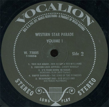 Various - Western Star Parade