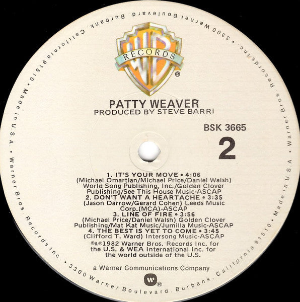 Patty Weaver - secondary