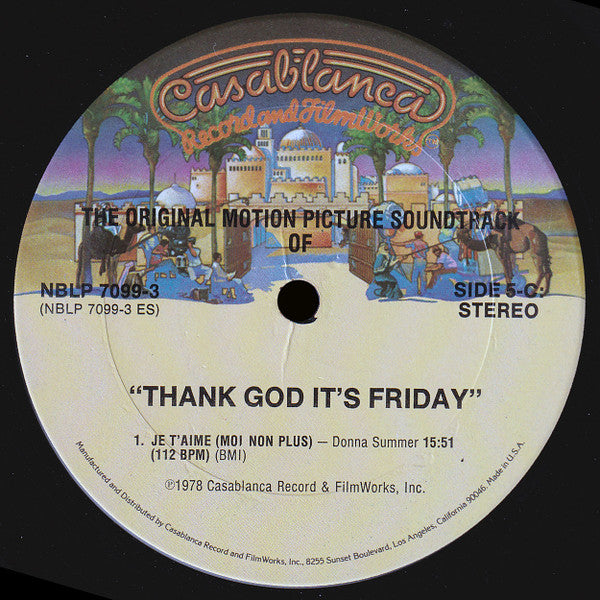 Thank God It's Friday (The Original Motion Picture Soundtrack) - secondary