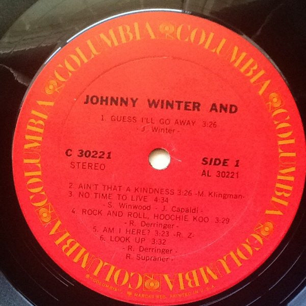 Johnny Winter And - secondary