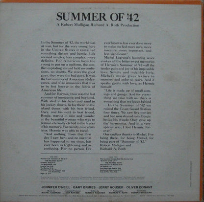Michel Legrand - Summer Of '42
