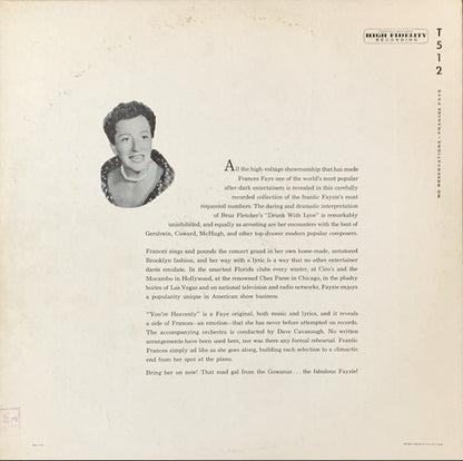 Frances Faye - No Reservations
