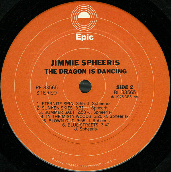 Jimmie Spheeris - The Dragon Is Dancing