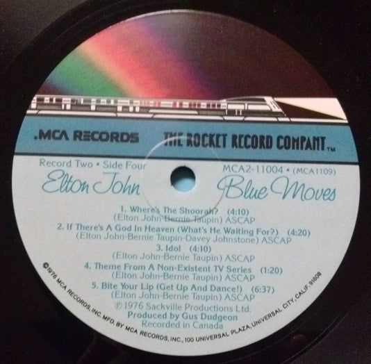Blue Moves - secondary