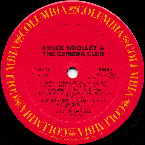 Bruce Woolley & The Camera Club - secondary