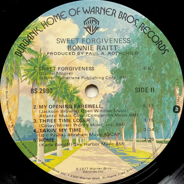 Bonnie Raitt - Sweet Forgiveness