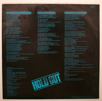 Hold Out - secondary