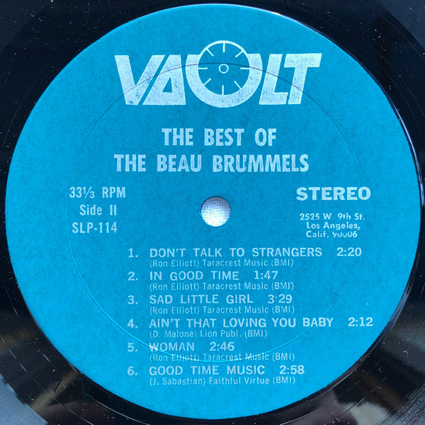 The Best Of The Beau Brummels - secondary