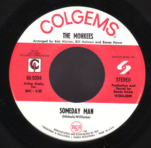 Someday Man / Listen To The Band - secondary