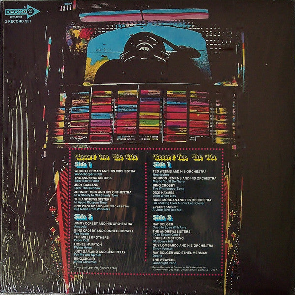 The Unforgettable Hits Of The '40's And '50's - secondary