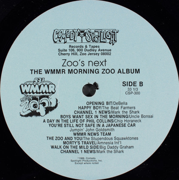 93.3 WMMR Zoo's Next - secondary