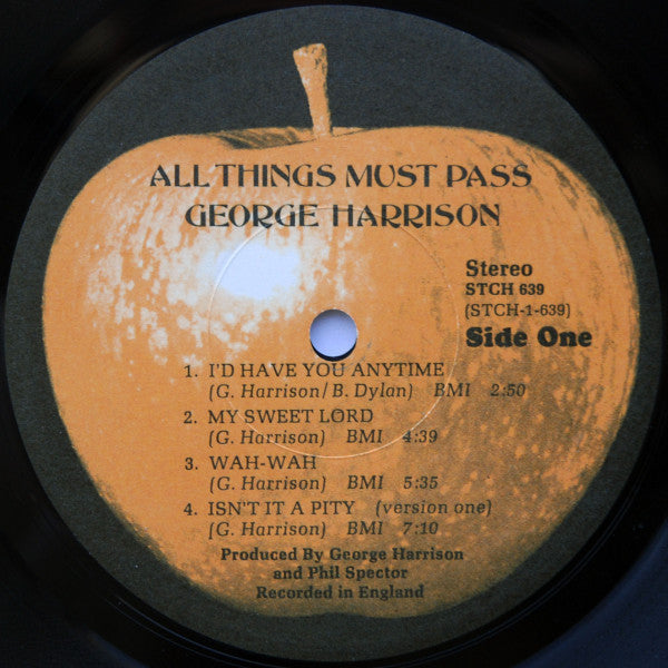 All Things Must Pass - secondary