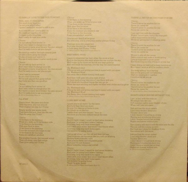 England Dan & John Ford Coley - Nights Are Forever