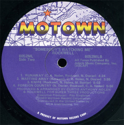 Somebody's Watching Me - secondary