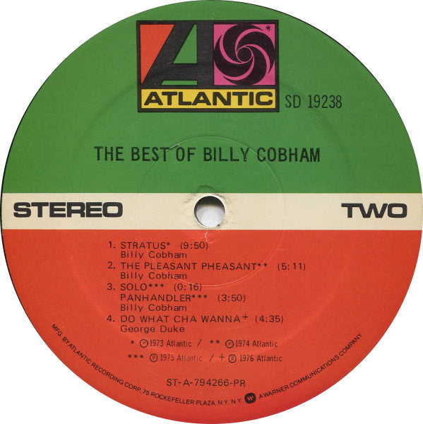 The Best Of Billy Cobham - secondary