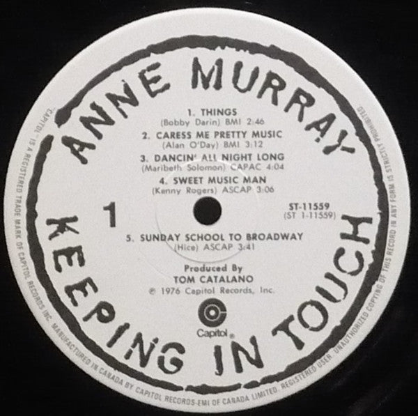 Anne Murray - Keeping In Touch