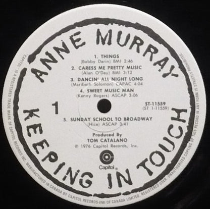 Anne Murray - Keeping In Touch