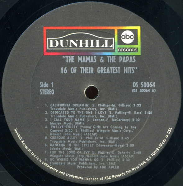16 Of Their Greatest Hits - secondary