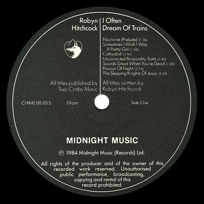 I Often Dream Of Trains - secondary