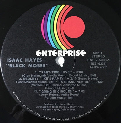 Black Moses - secondary