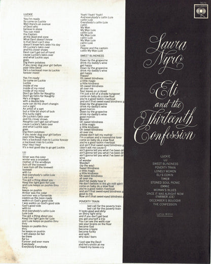 Laura Nyro - Eli And The Thirteenth Confession