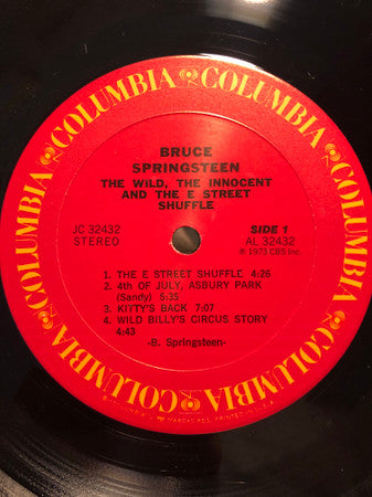 The Wild, The Innocent &  The E Street Shuffle - secondary