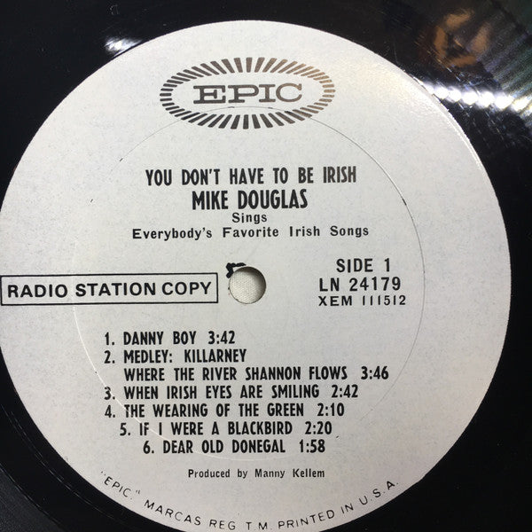 You Don't Have To Be Irish - secondary