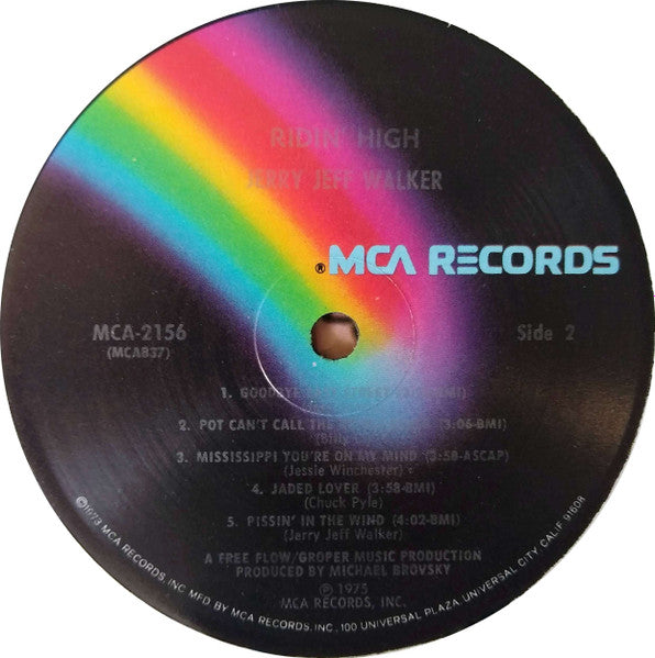 Ridin' High - secondary