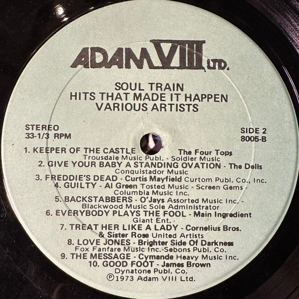 Soul Train Hits That Made It Happen - secondary
