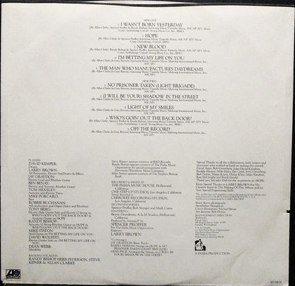 I Wasn't Born Yesterday - secondary