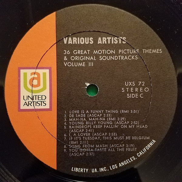 36 Great Motion Picture Themes And Original Soundtracks: Volume 3 - secondary