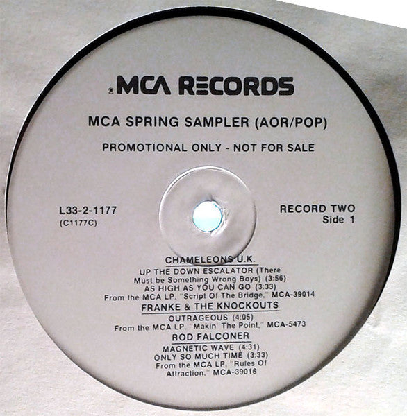 MCA Spring Sampler AOR/Pop - secondary